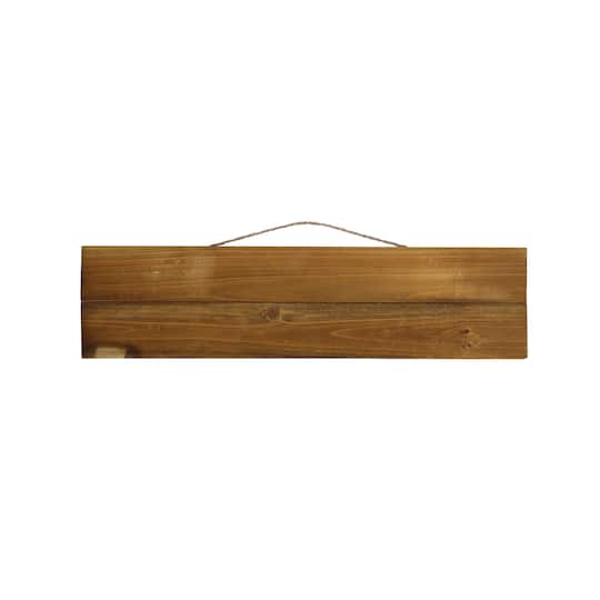 12 Pack: Wood Pallet Plaque, 20&#x22; x 5&#x22; by Make Market&#xAE;
